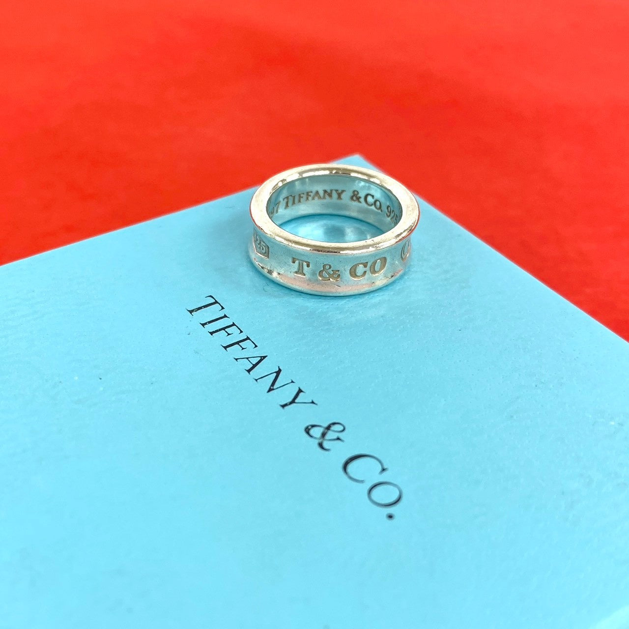 TIFFANY&Co. ティファニー (Vintage) ナローリング 指輪
