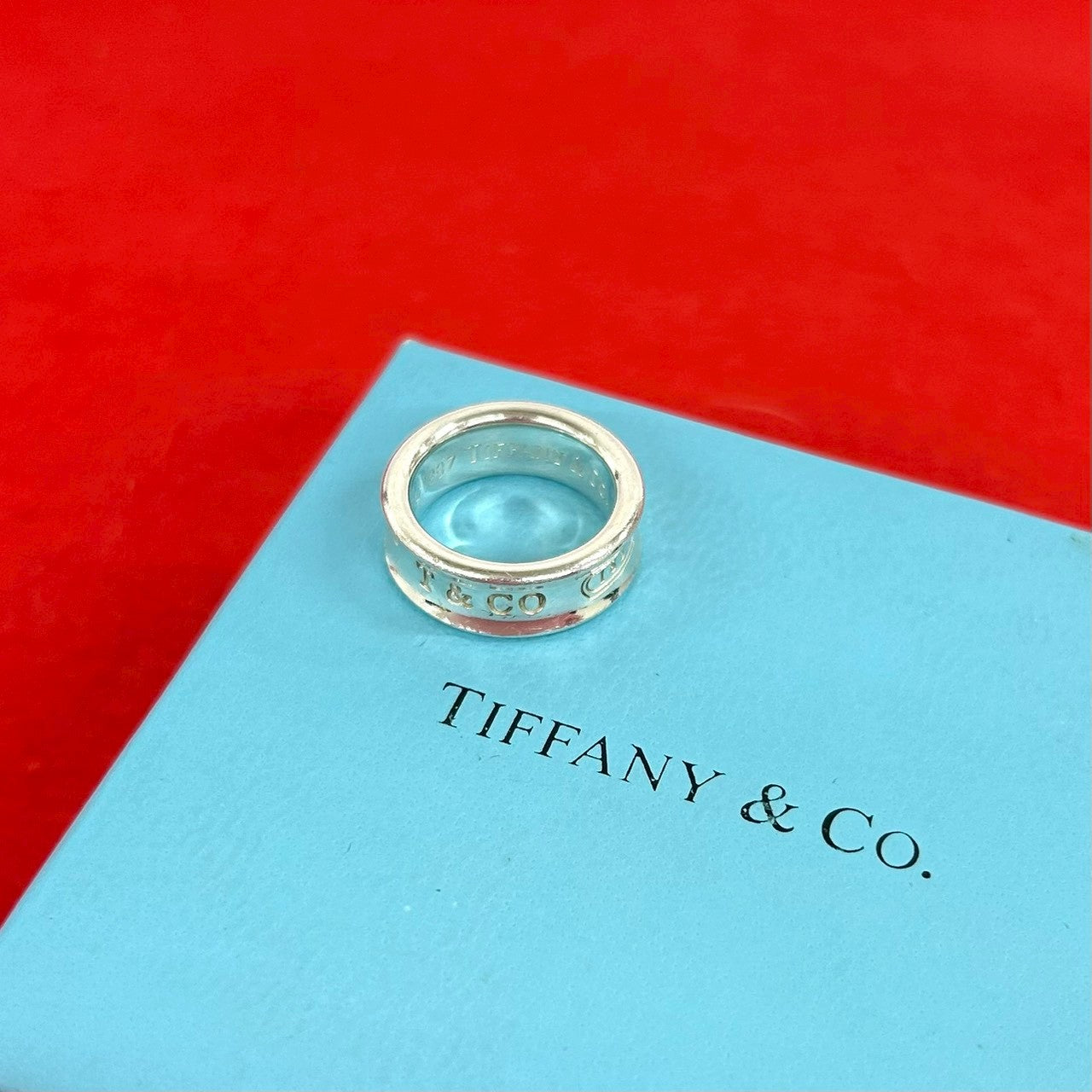 TIFFANY&Co. ティファニー (Vintage) ナロー リング 指輪