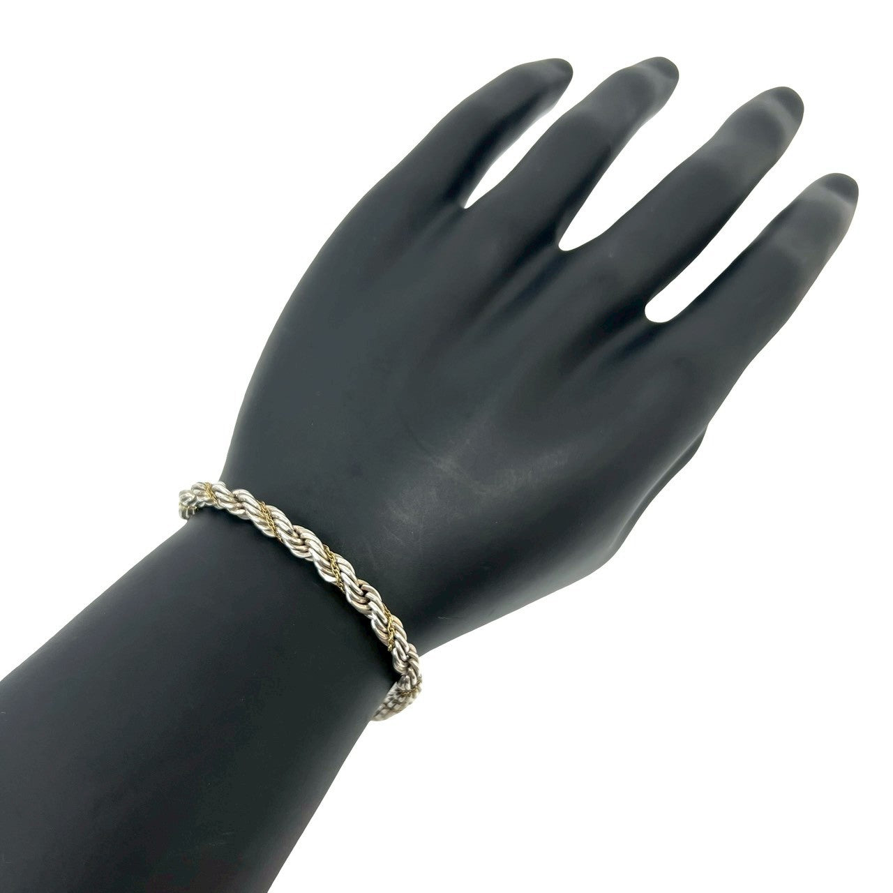 TIFFANY&Co. ティファニー ツイストロープ ブレスレット 925 K18 750YG 2