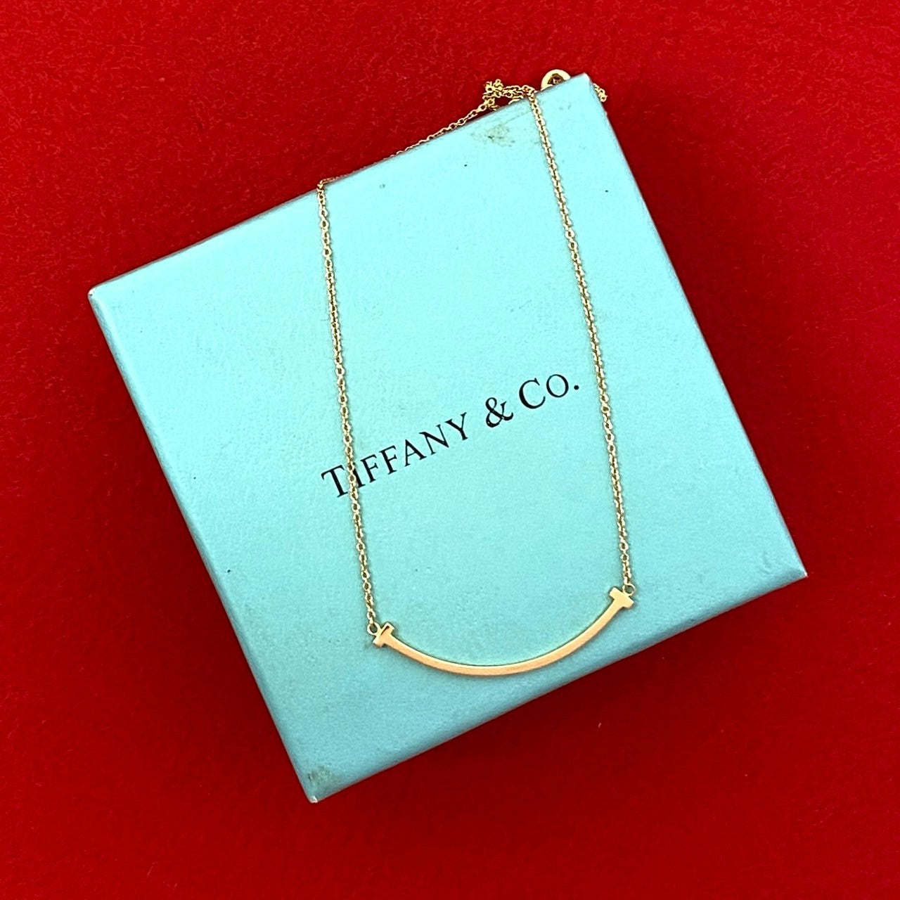 TIFFANY&Co. Tスマイル ネックレス