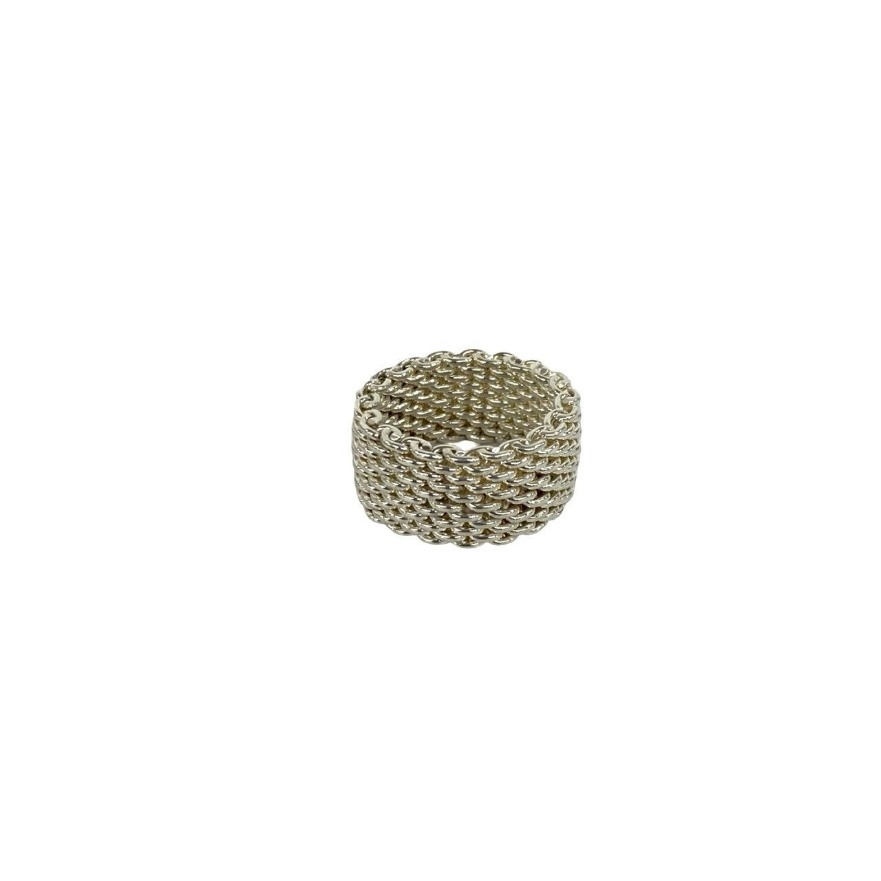 TIFFANY&Co. ティファニー サマセット メッシュ リング 指輪 5