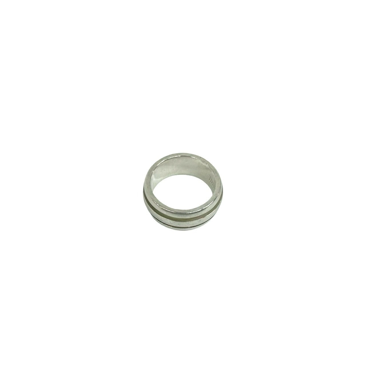 TIFFANY&Co. ティファニー (Vintage) グルーブド ダブルライン リング 指輪 6