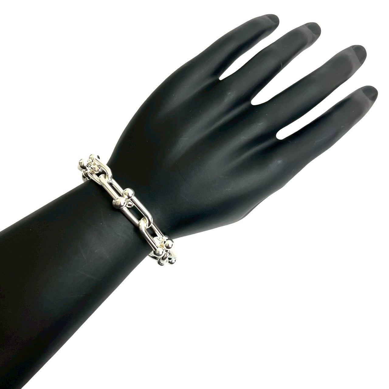 TIFFANY&Co. ティファニー ハードウェア ラージリンク ブレスレット 2