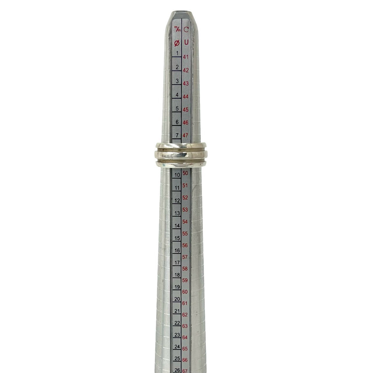 TIFFANY&Co. ティファニー (Vintage) グルーブド ダブル リング 指輪 8号 7
