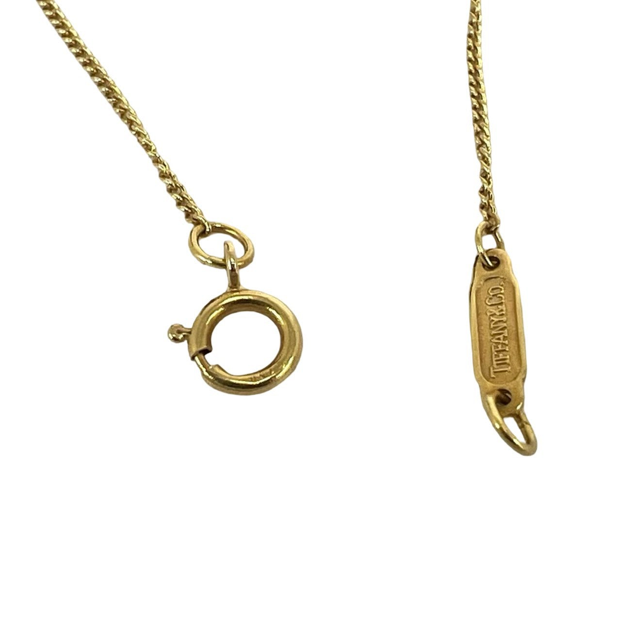TIFFANY&Co. ティファニー (Vintage) リーフハート ネックレス K18 750 YG 5