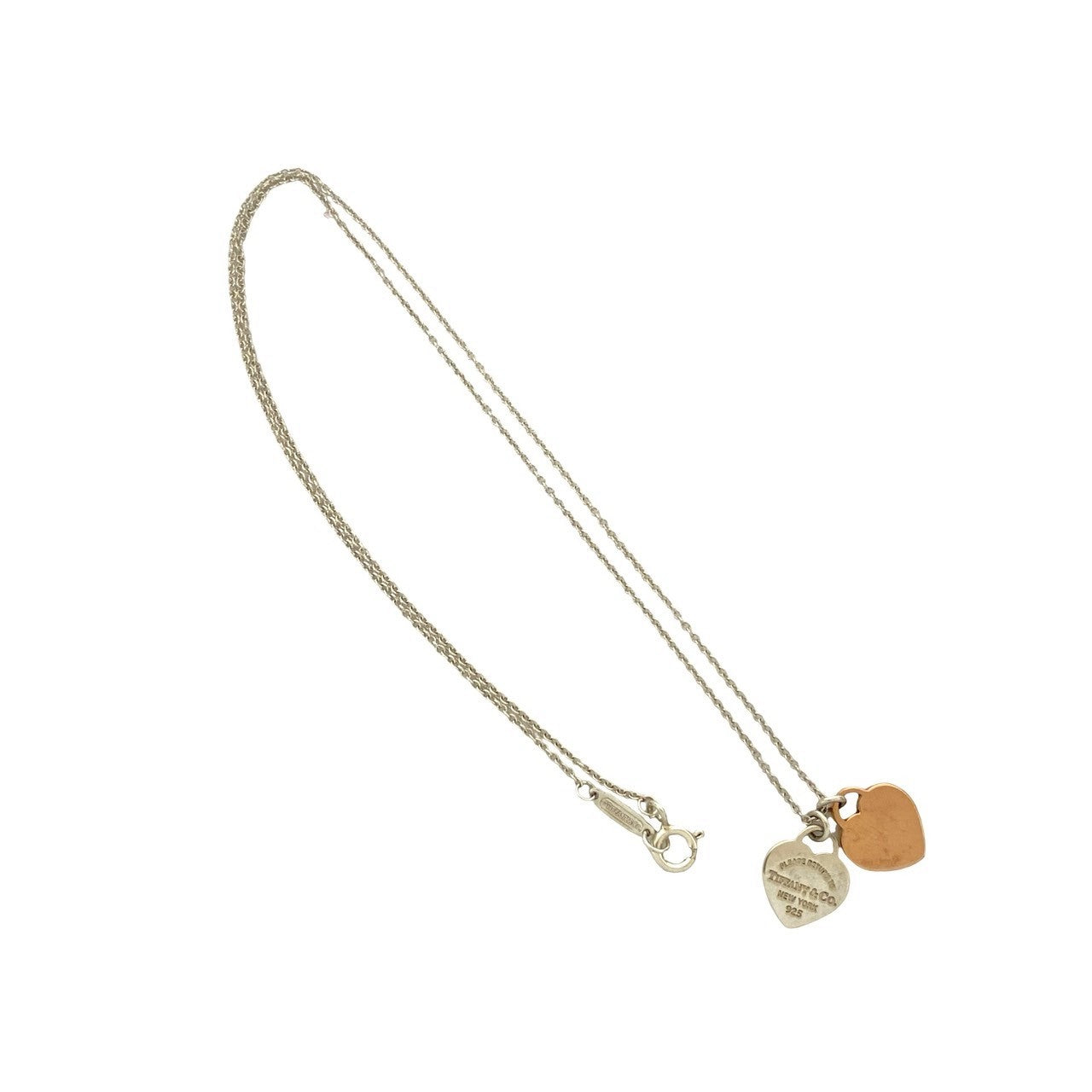 TIFFANY&Co. ティファニー リターントゥ ダブルハート ネックレス 3