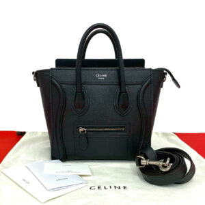 CELINE セリーヌ ラゲージ ナノ ショッパー ショルダーバッグ