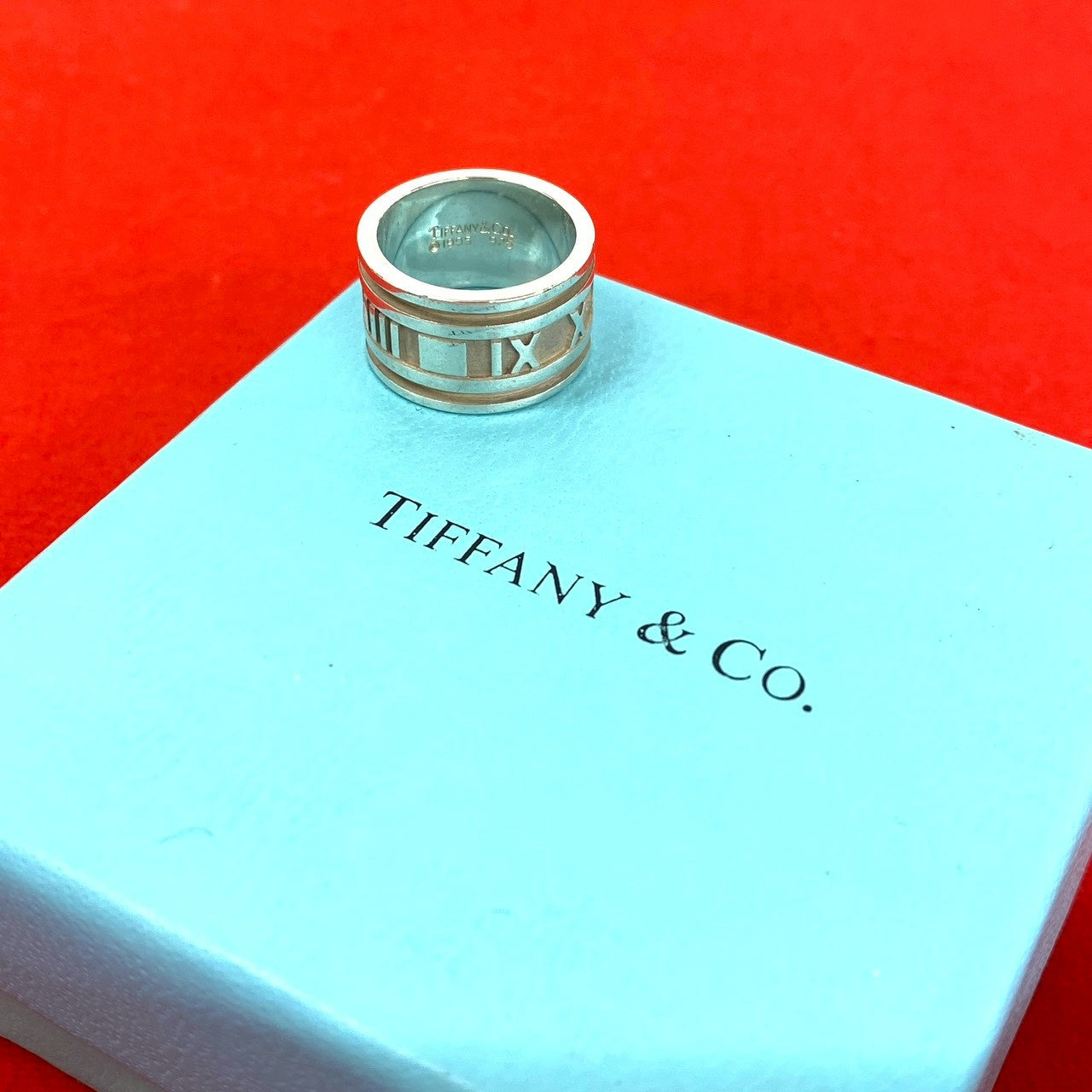 TIFFANY&Co. ティファニー (Vintage) ワイド アトラス リング 指輪