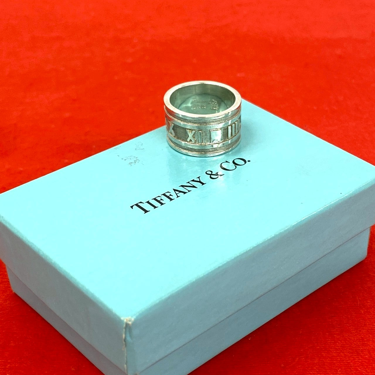 TIFFANY&Co. ティファニー (Vintage) アトラス ワイド リング 指輪