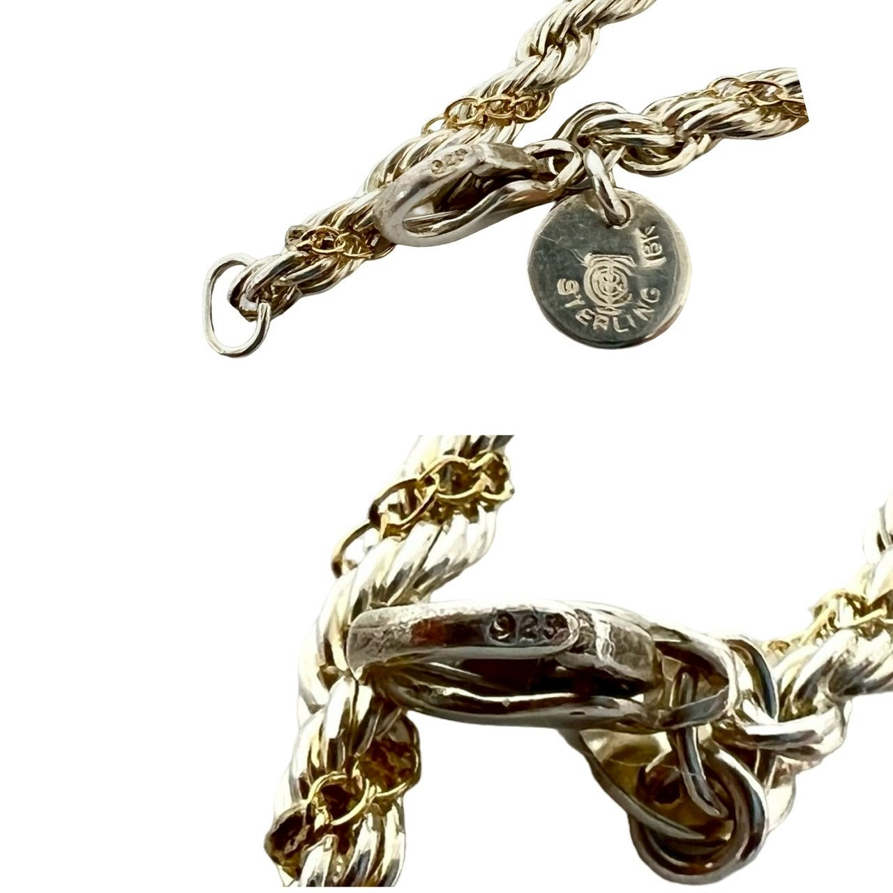 TIFFANY&Co. ティファニー (Vintage) ブレスレット 925 K18 750 YG 3
