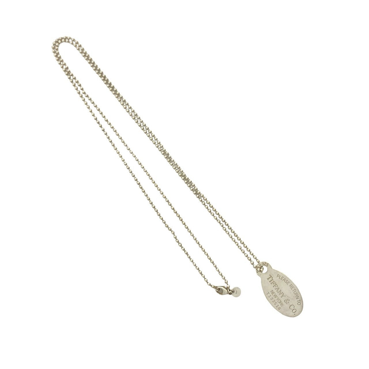 TIFFANY&Co. ティファニー リターントゥ オーバルタグ ネックレス 4
