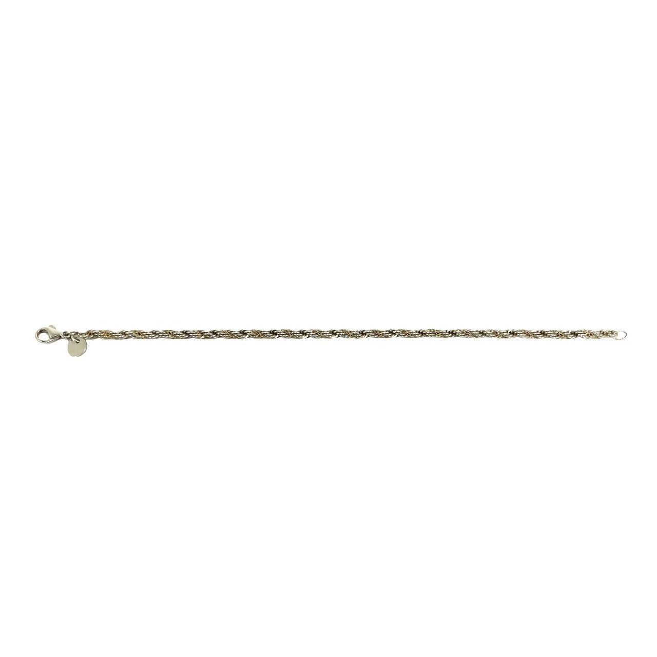 TIFFANY&Co. ティファニー ツイストロープ 925 K18 750YG ブレスレット 6