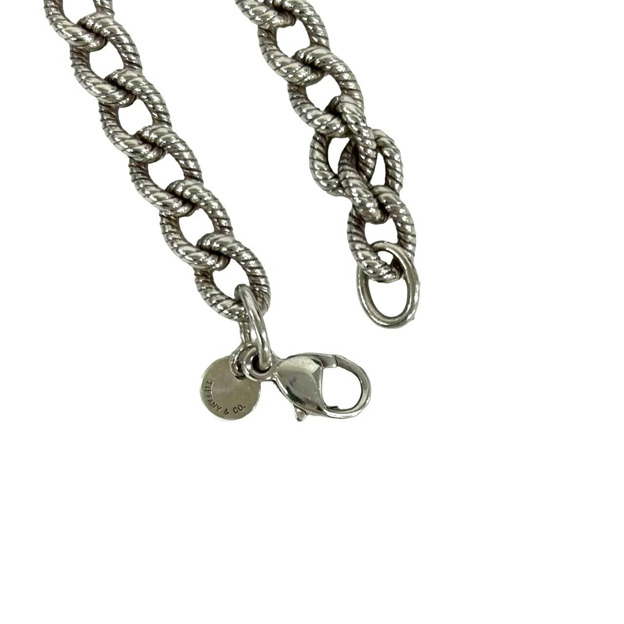 TIFFANY&Co. ティファニー ツイストロープ ブレスレット 925 4