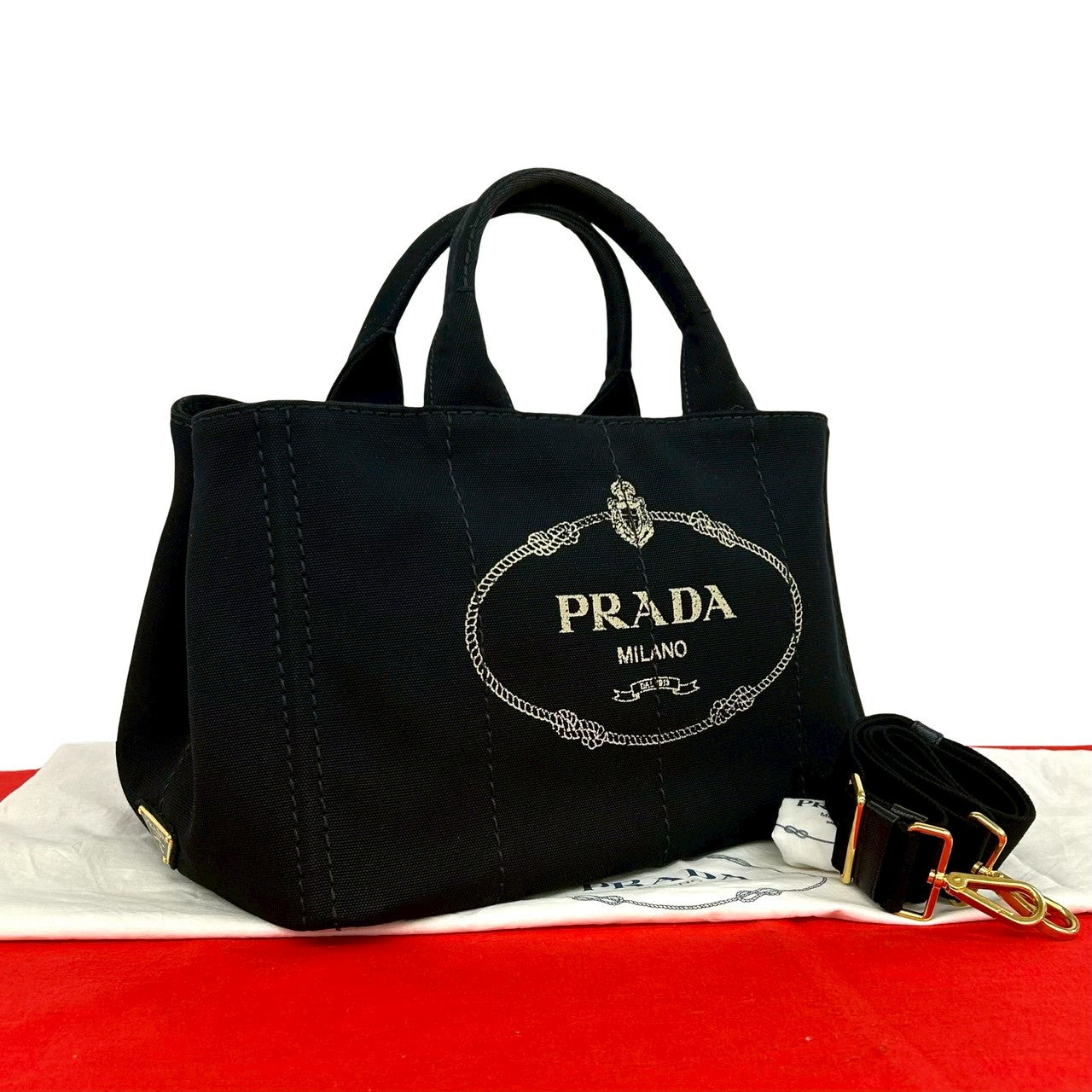 PRADA プラダ カナパ ショルダーバッグ