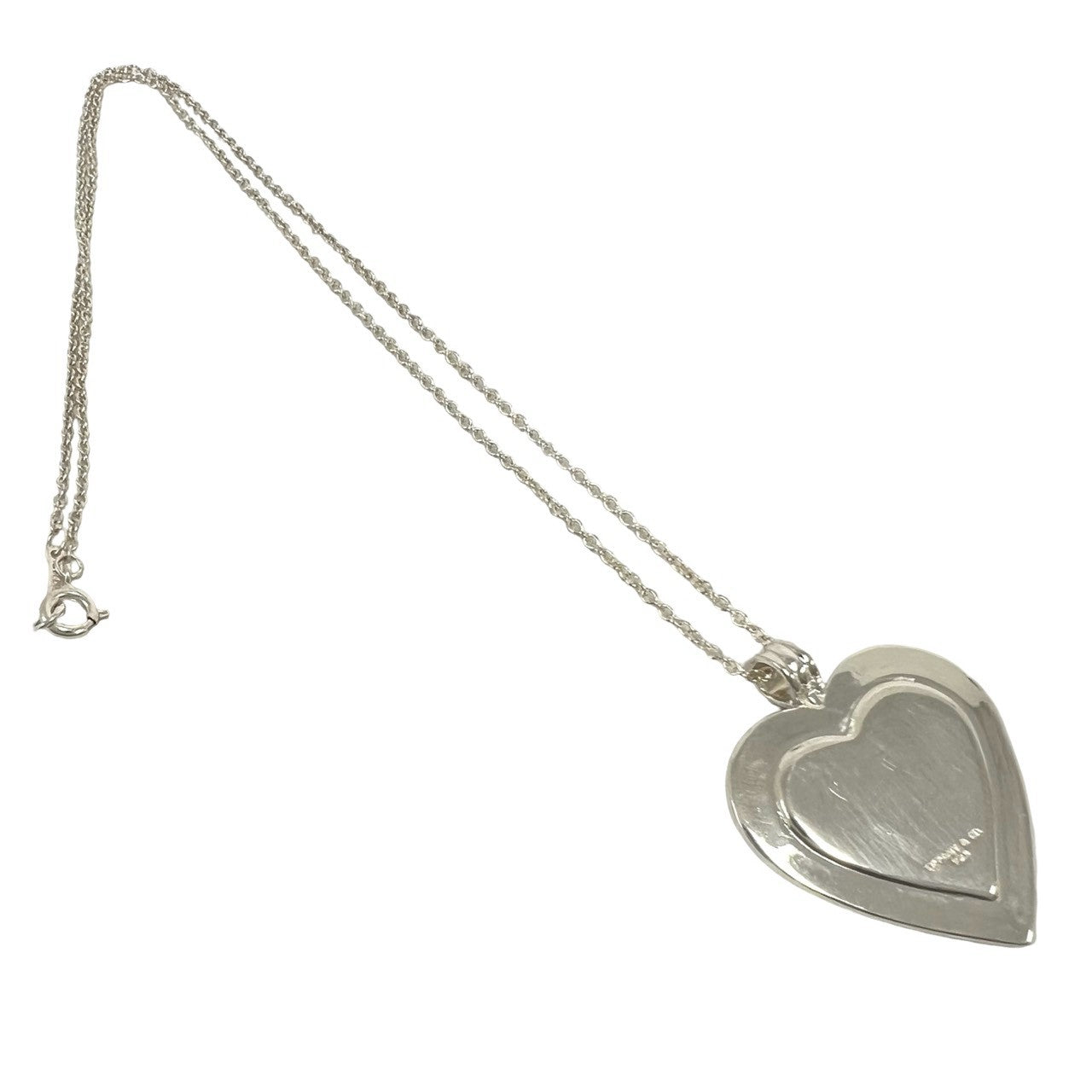 TIFFANY&Co. ティファニー コンビカラー ハートペンダント ネックレス 925 K18 750YG 6
