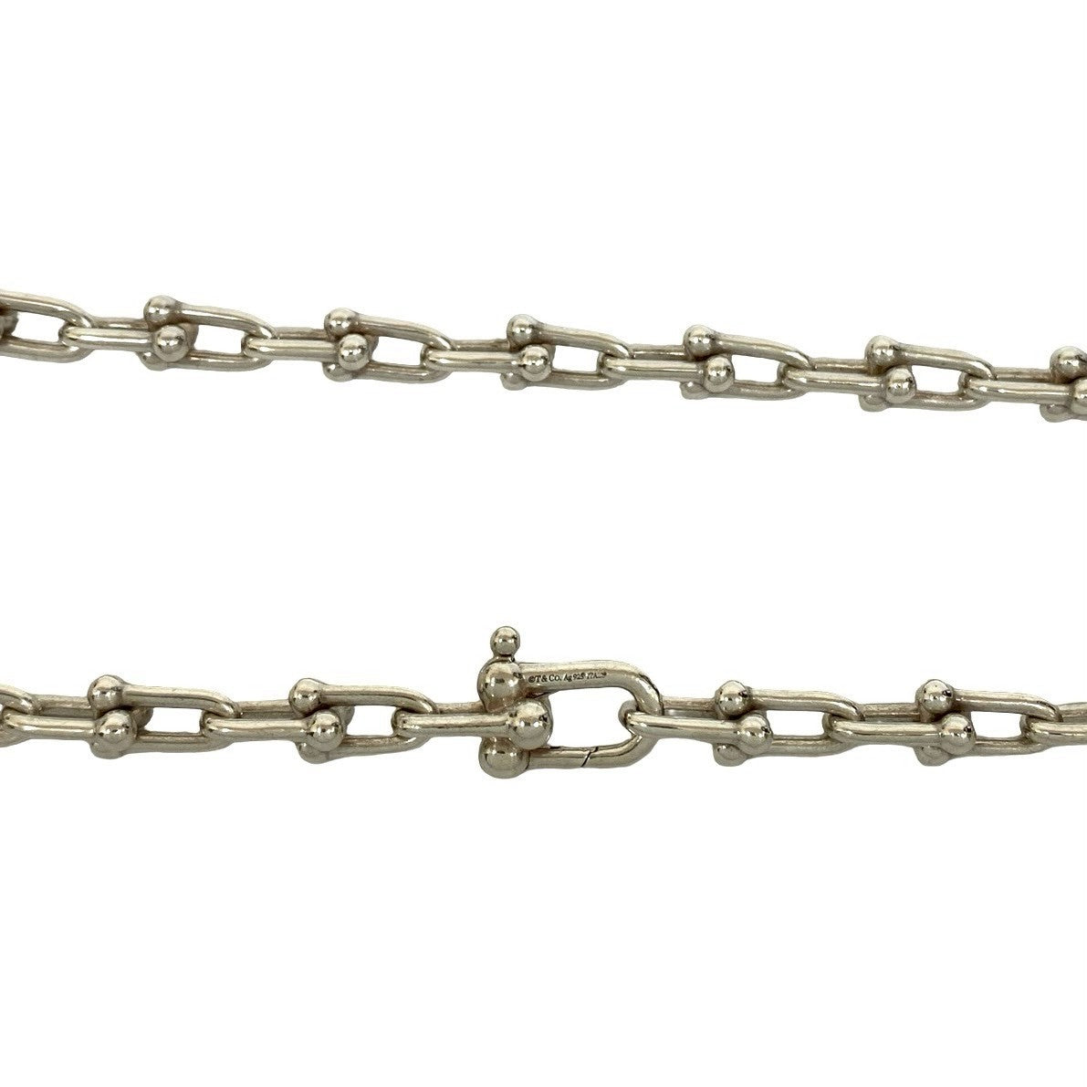 TIFFANY&Co. ティファニー ハードウェア スモールリンク ネックレス 4
