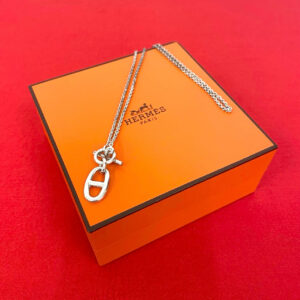 HERMES エルメス シェーヌダンクル アミュレット シェーヌダンクル ネックレス