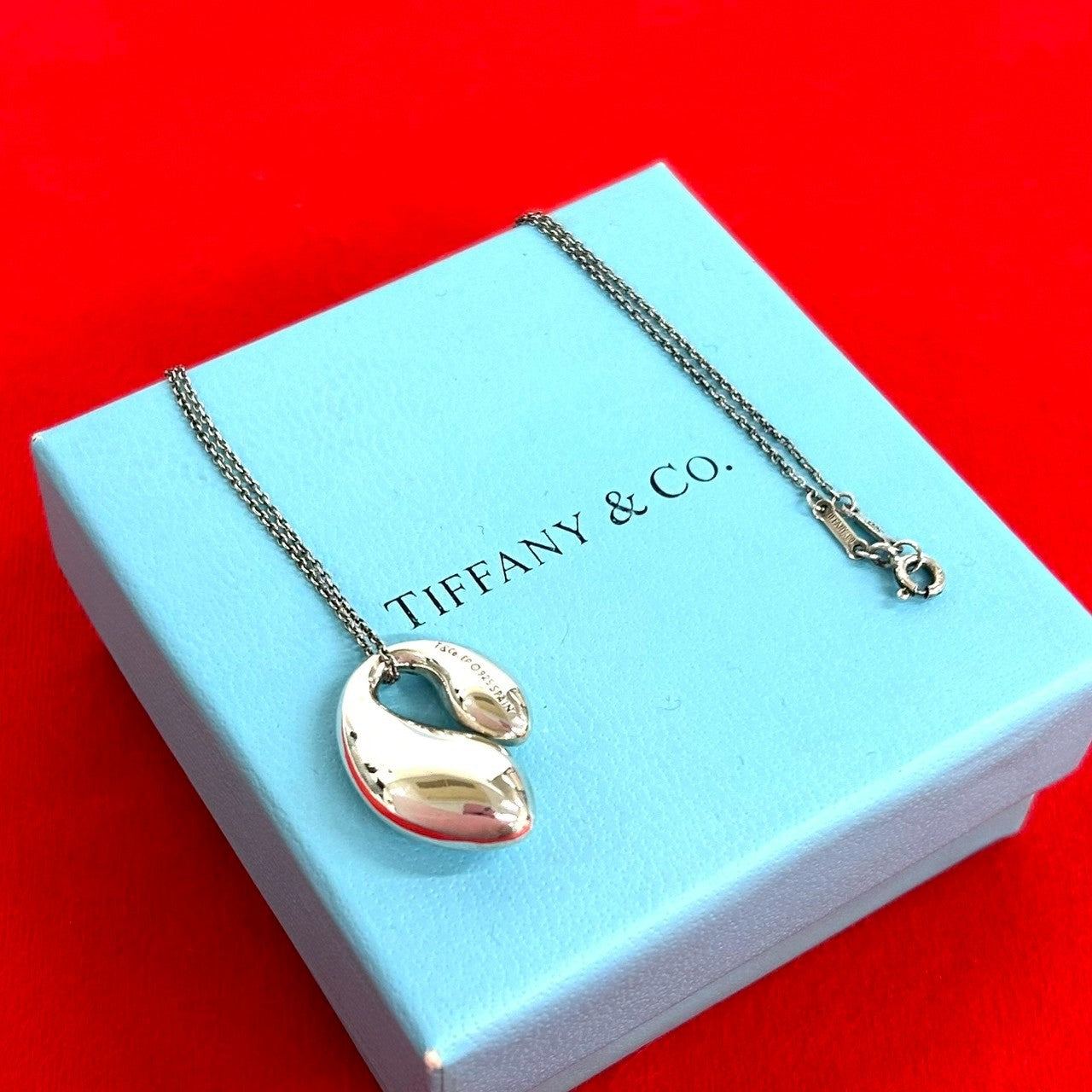 TIFFANY&Co. ティファニー (Vintage) ダブルティアドロップ ネックレス