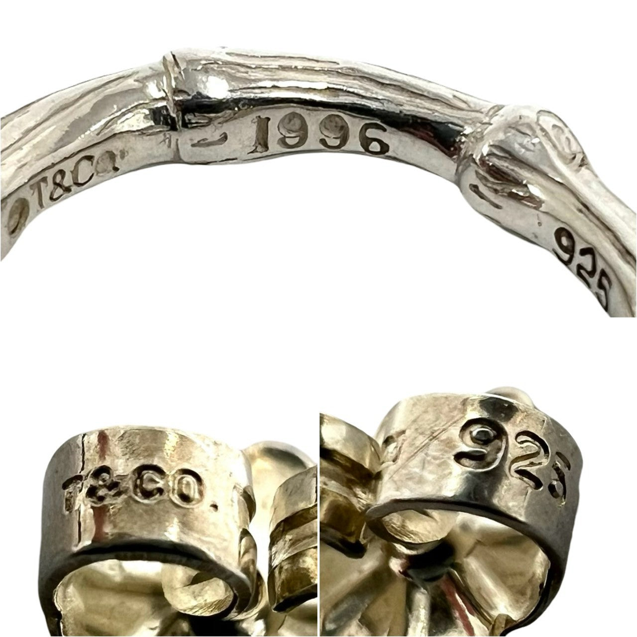 TIFFANY&Co. ティファニー (Vintage) バンブー ピアス 3