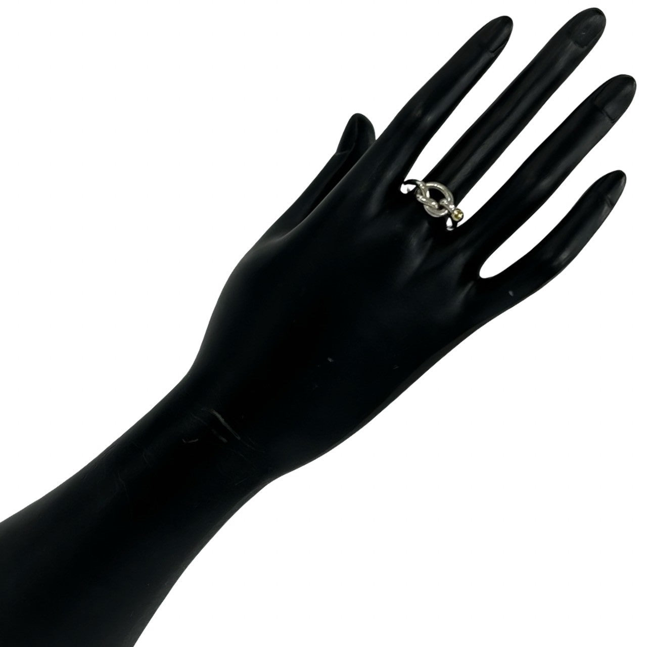 TIFFANY&Co. ティファニー (Vintage) ラブノット リング ラブノット リング 指輪 925 K18 750 YG 2