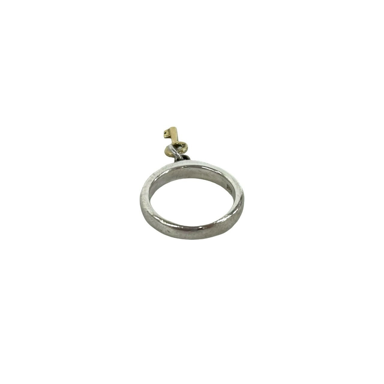 TIFFANY&Co. ティファニー キー チャーム リング 925 K18 750YG 指輪 7