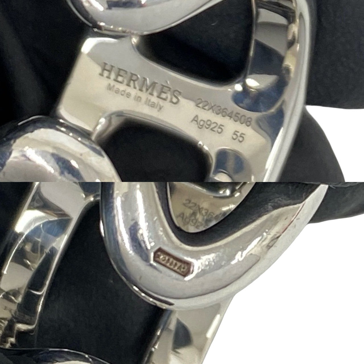 HERMES エルメス オスモズ GM リング 指輪 3