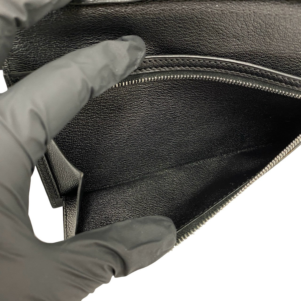 HERMES エルメス ベアン 長財布 リザード 10