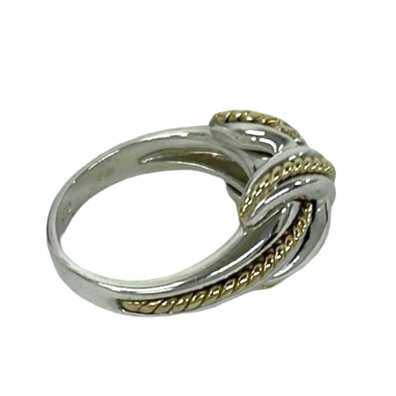 TIFFANY&Co. ティファニー シグネチャー クロス リング 925 K18 750YG 指輪 5