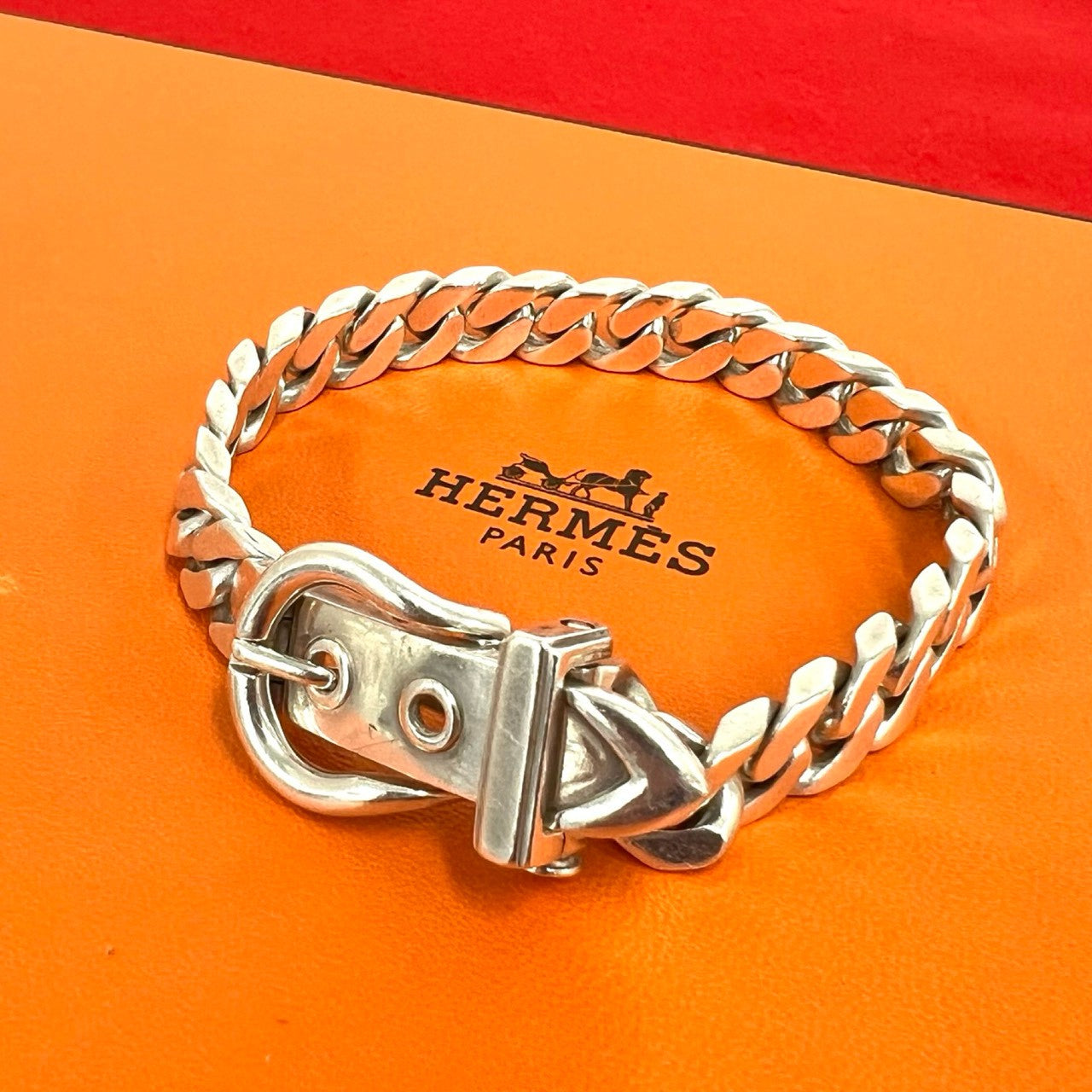 HERMES エルメス (Vintage) ブックルセリエ PM ブレスレット