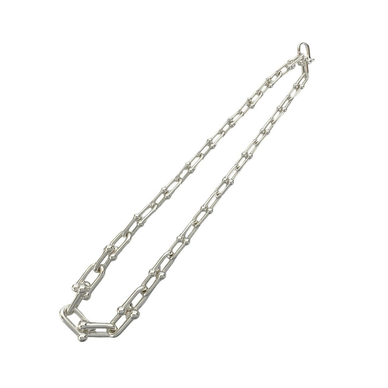 TIFFANY&Co. ティファニー ハードウェア グラジュエイテッド リンク ネックレス 5