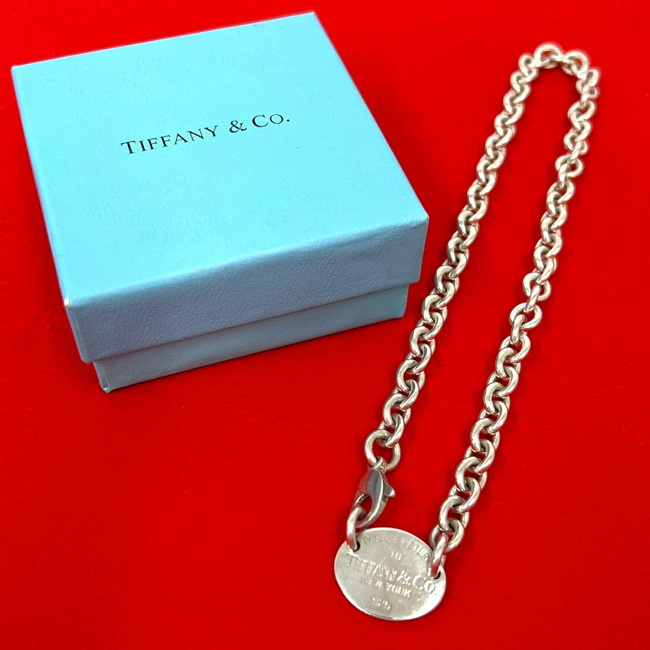 TIFFANY&Co. ティファニー リターントゥ オーバルタグ ネックレス