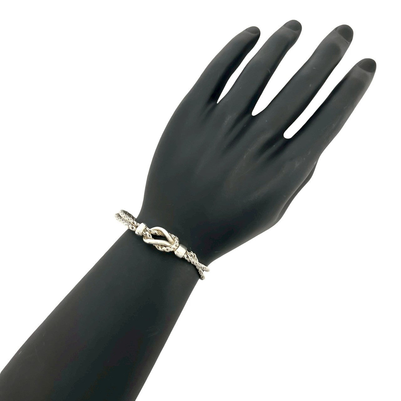 TIFFANY&Co. ティファニー (Vintage) ダブルロープ センターノット ブレスレット 2
