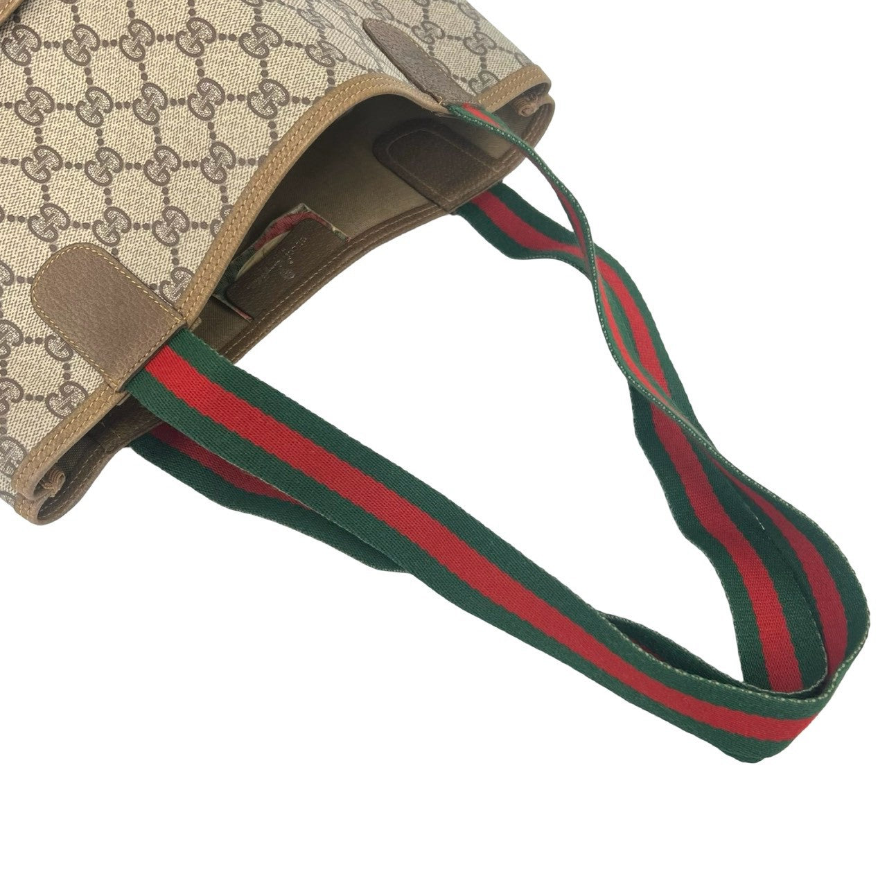 GUCCI グッチ (Vintage) GG 柄 ロゴ トートバッグ 4
