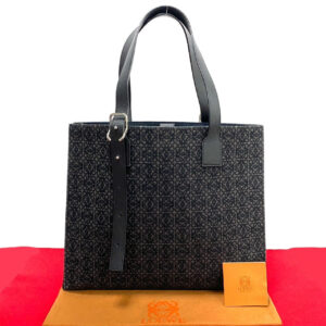 LOEWE バックル ホリゾンタル トート