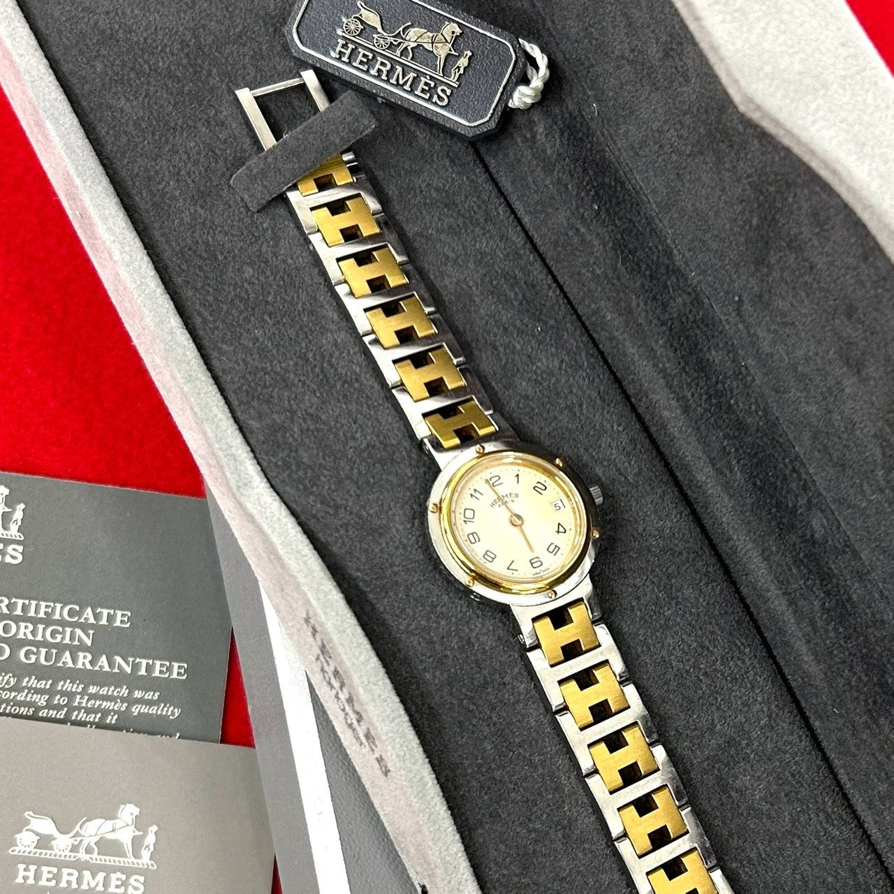 HERMES エルメス Hウォッチ 腕時計 ヴォーエプソン 10