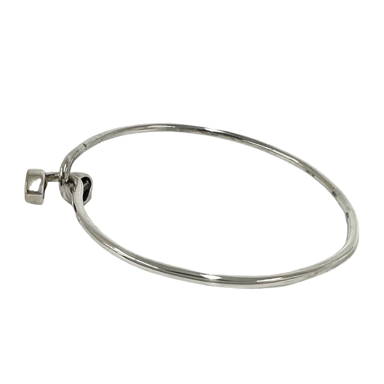 TIFFANY&Co. ティファニー (Vintage) ソリッド ダブルハート ブレスレット 4