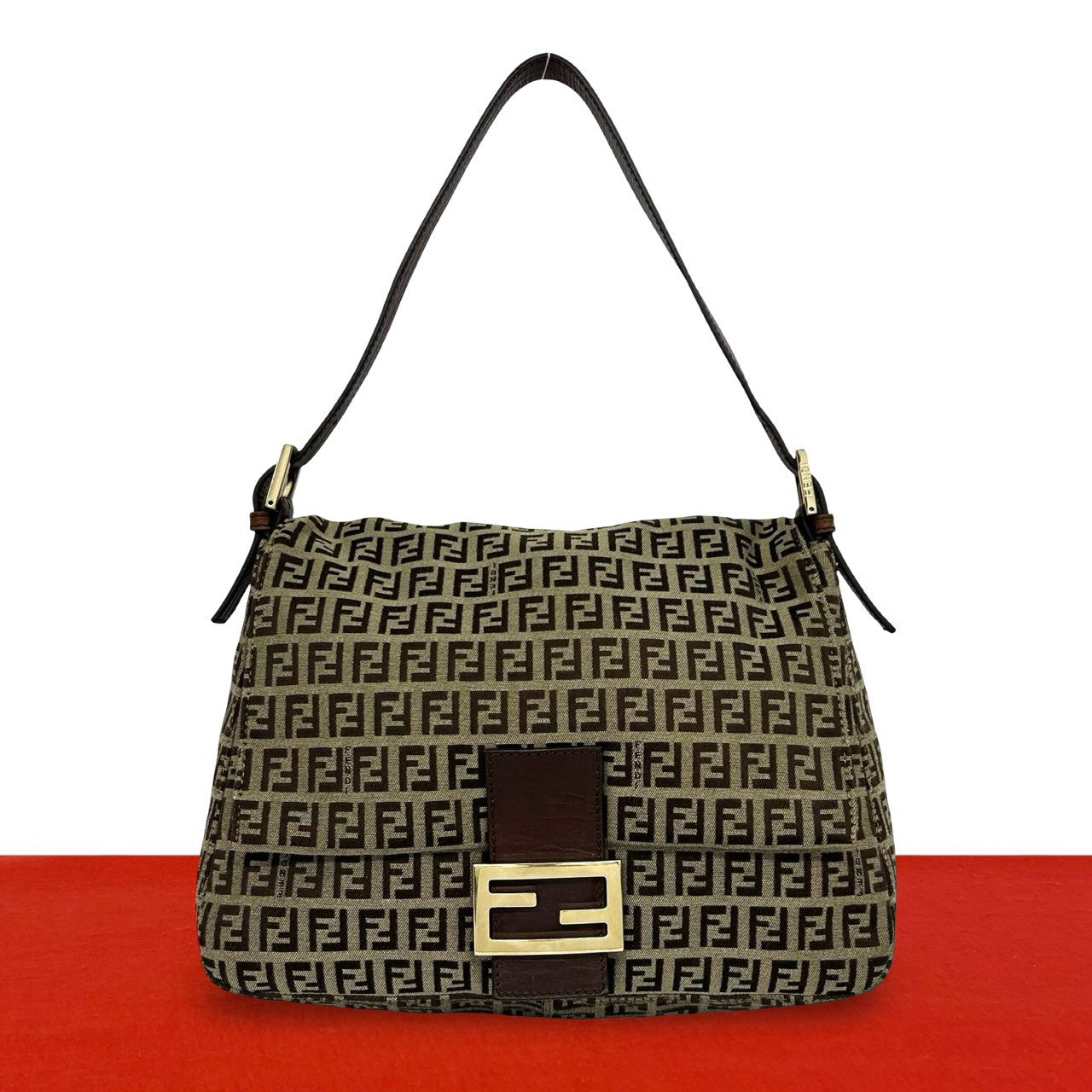 FENDI フェンディ マンマバケット ショルダーバッグ