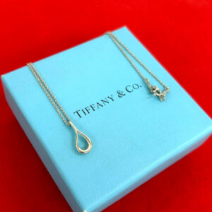 TIFFANY&Co. ティファニー (Vintage) オープン ティアドロップ ネックレス