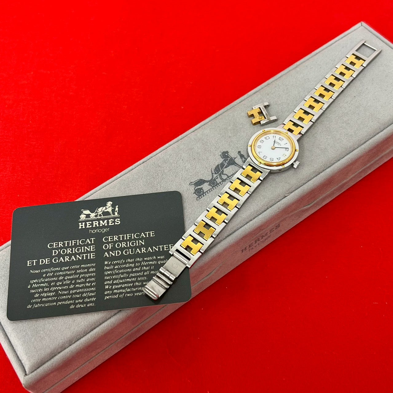 HERMES エルメス (Vintage) クリッパー 腕時計