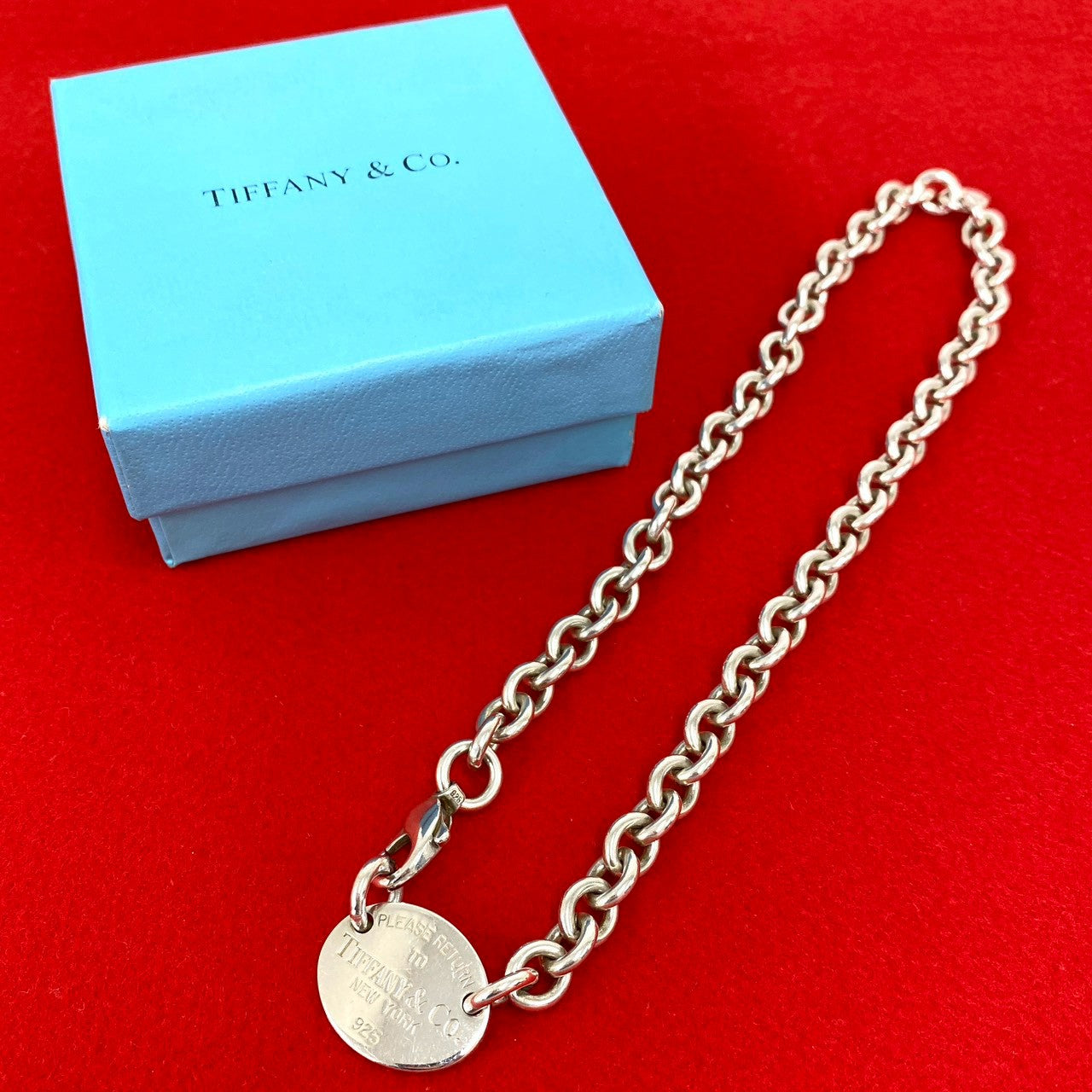 TIFFANY&Co. ティファニー (Vintage) リターントゥ オーバル ネックレス