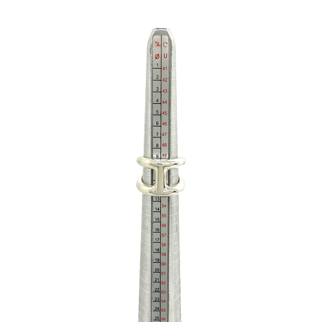 HERMES エルメス オスモズ GM リング 指輪 17号 表記サイズ #58 7