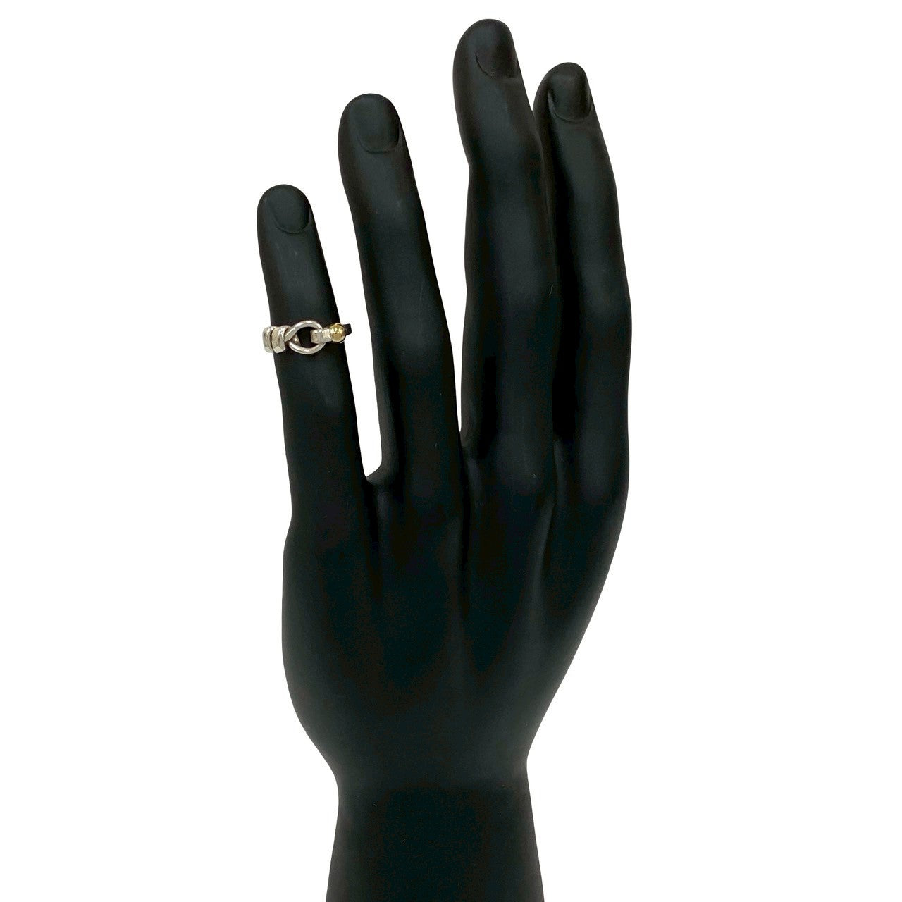 TIFFANY&Co. ティファニー フラットワイヤー 925 K18 リング 指輪 2
