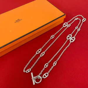 HERMES エルメス (Vintage) マルジェラ期 ファランドール ネックレス