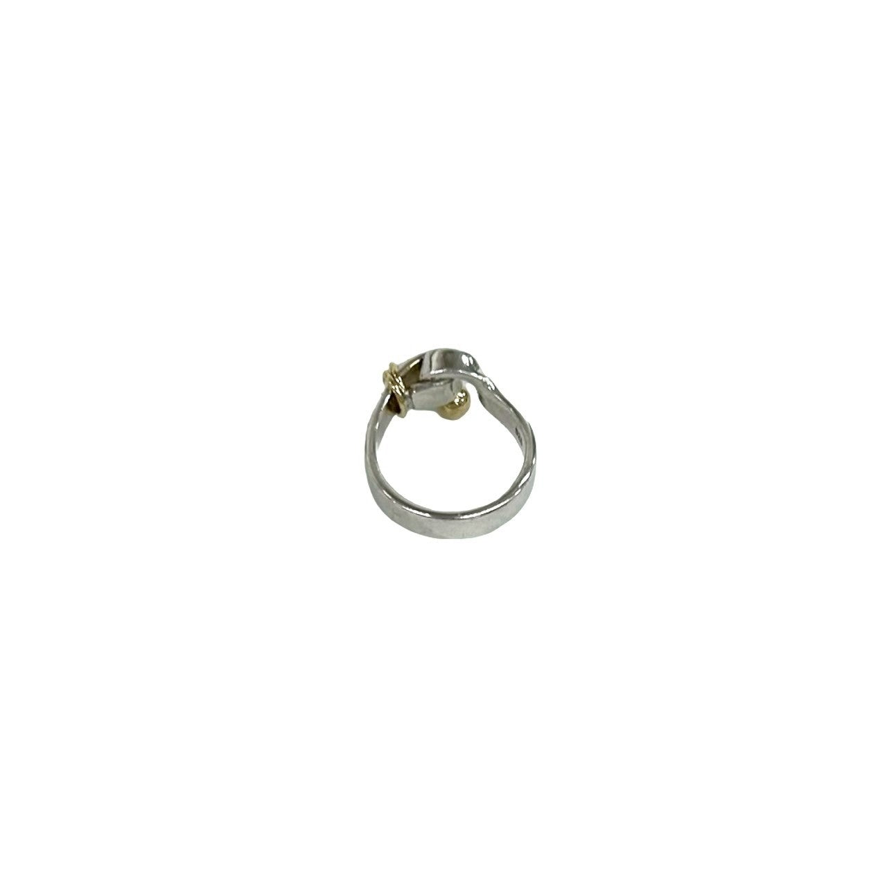 TIFFANY&Co. ティファニー (Vintage) フック&アイ リング 925 K18 750YG 指輪 7