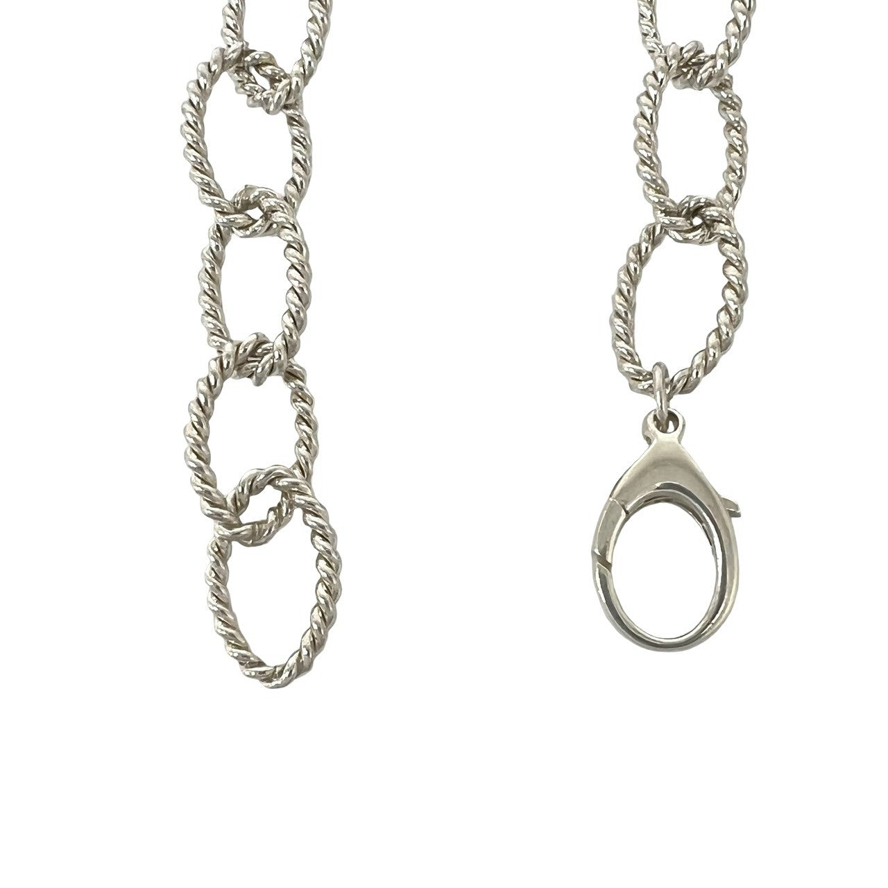 TIFFANY&Co. ティファニー (Vintage) オーバルリンク ツイスト ブレスレット 4