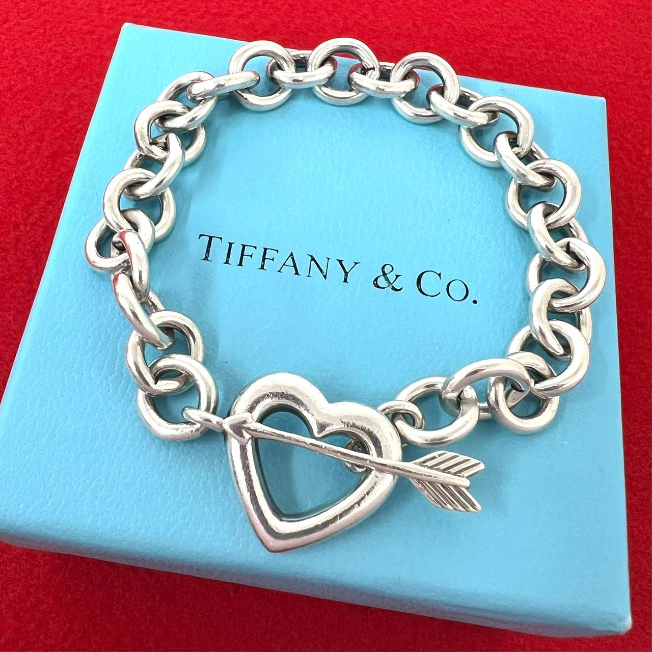 TIFFANY&Co. ティファニー (Vintage) ハートアロー ブレスレット