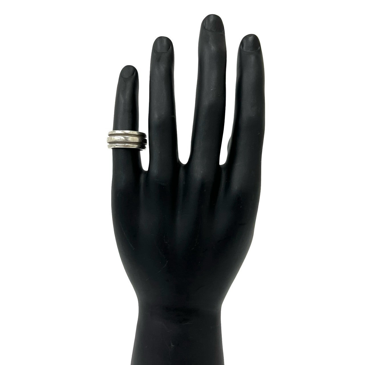 TIFFANY&Co. ティファニー (Vintage) グルーブド ダブルライン リング 指輪 13号 2
