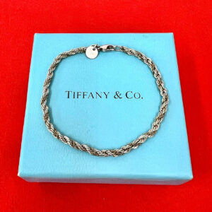 TIFFANY&Co. ティファニー (Vintage) ツイストロープ ブレスレット 925 K18 750YG