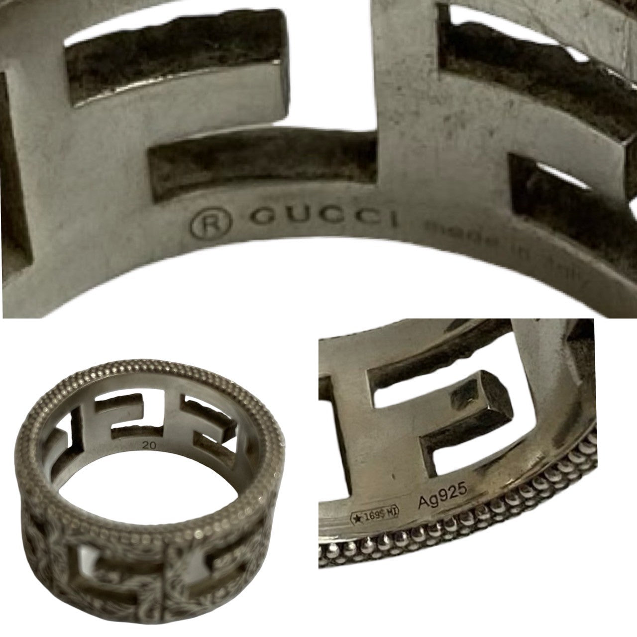 GUCCI スクエア G アラベスク 2