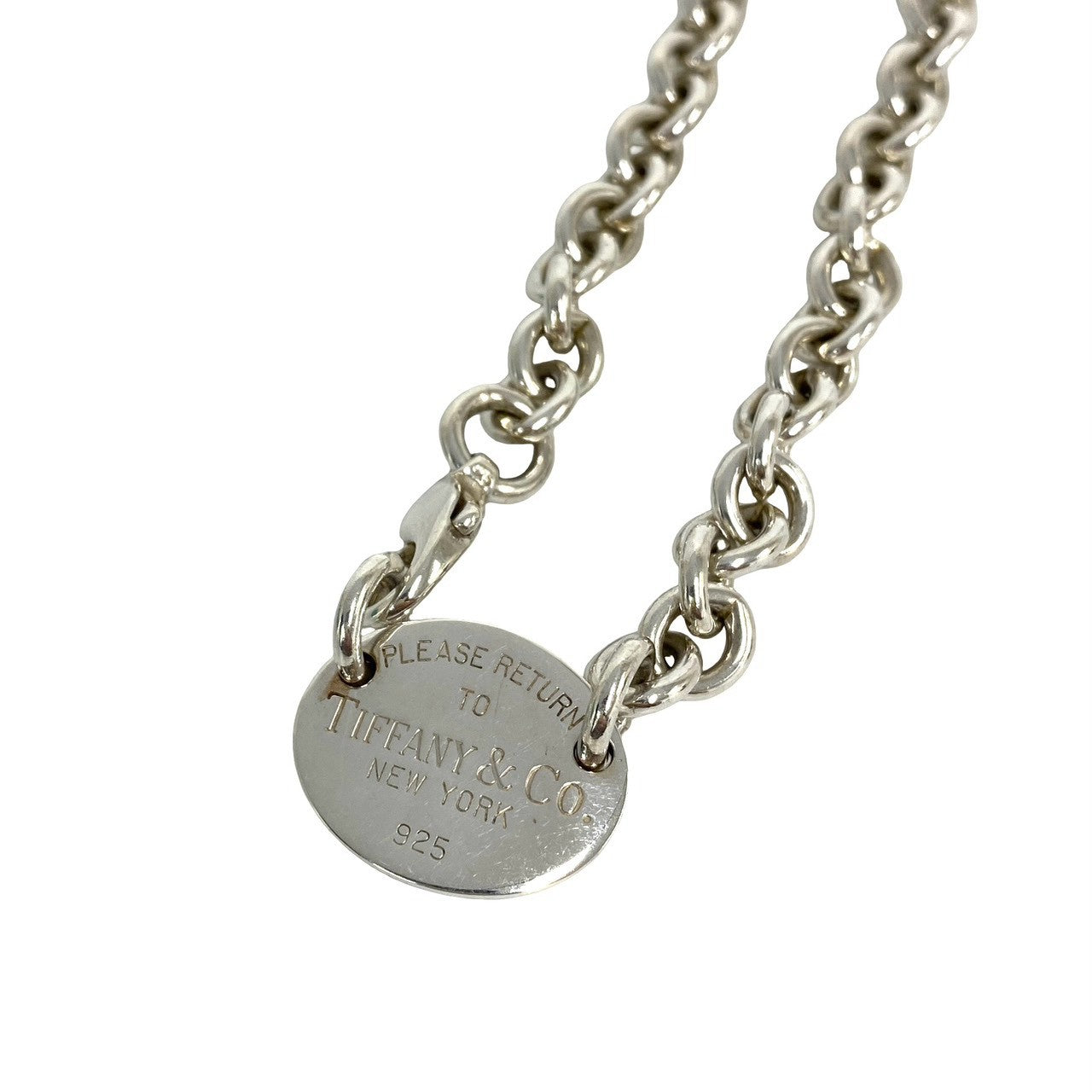 TIFFANY&Co. ティファニー リターントゥ ラウンドタグ ネックレス 4